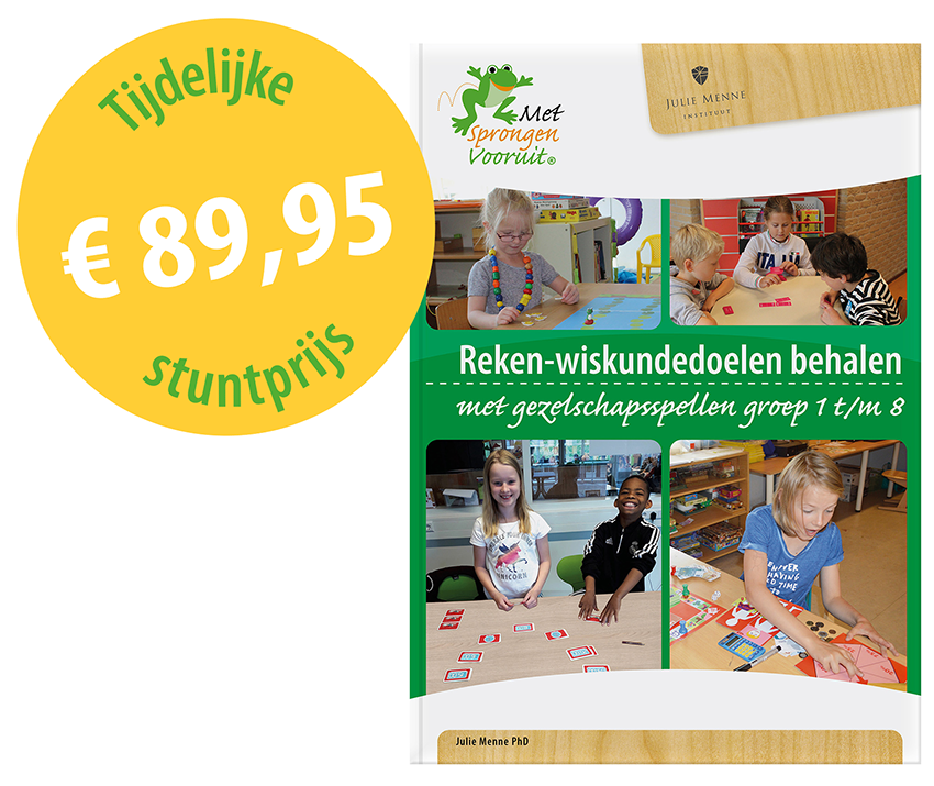 Handboek: Reken-wiskundedoelen behalen met gezelschapsspellen groep 1 t/m 8