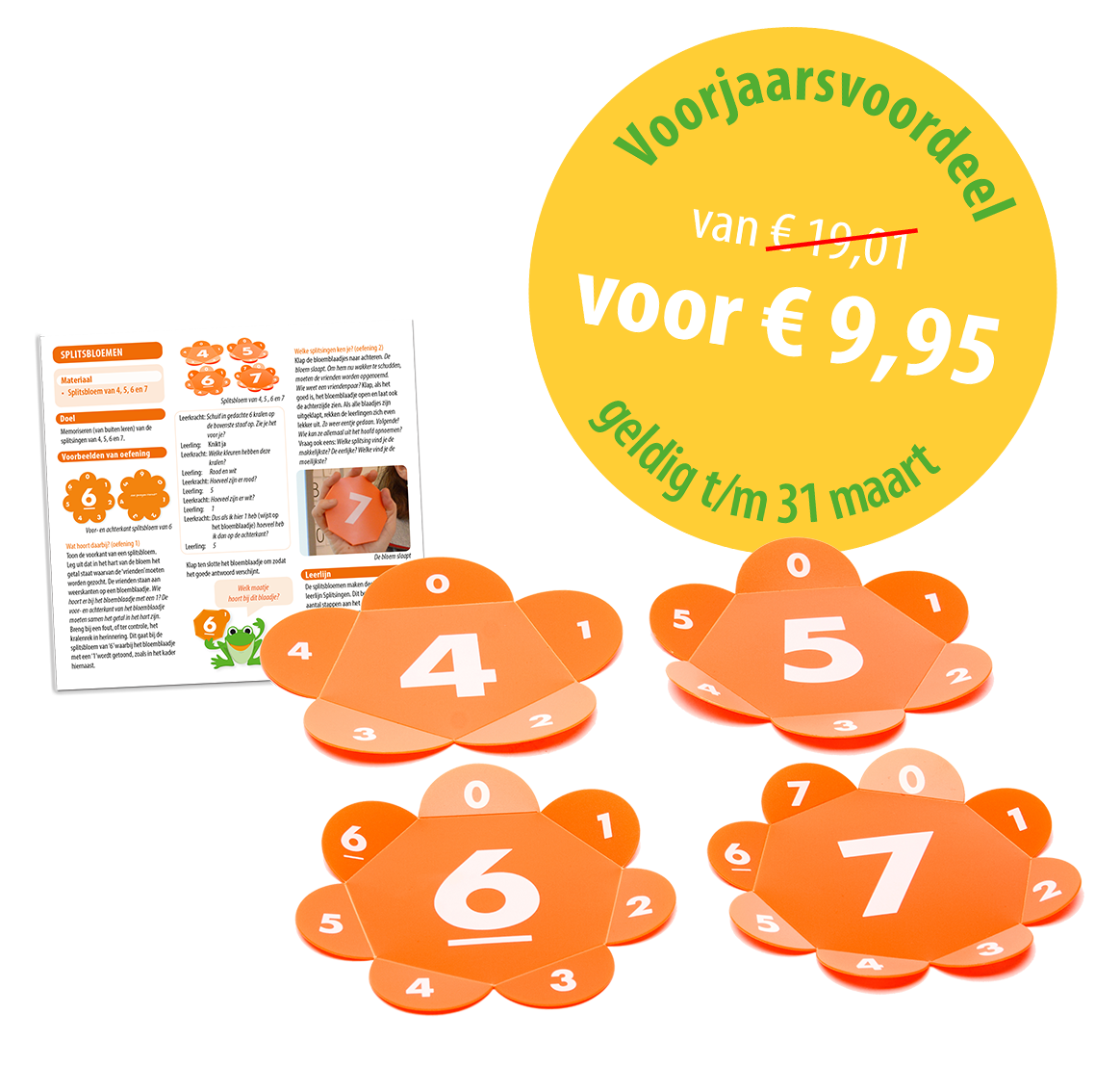 Splitsbloemen (basisset)